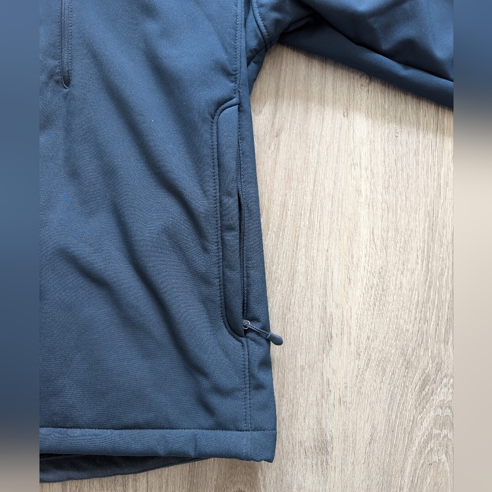 Men's Blue Softshell Jacket - Picture 5 of 11
